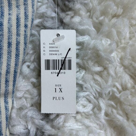 Pilcro by antropologie Striped Strapless Button-Down Blouse - Picture 12 of 12